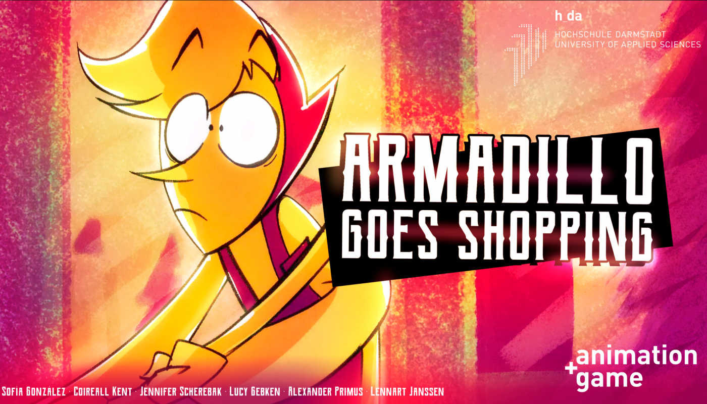 Sound Designer and Music Composer for the 2D animation "Armadillo Goes Shopping"